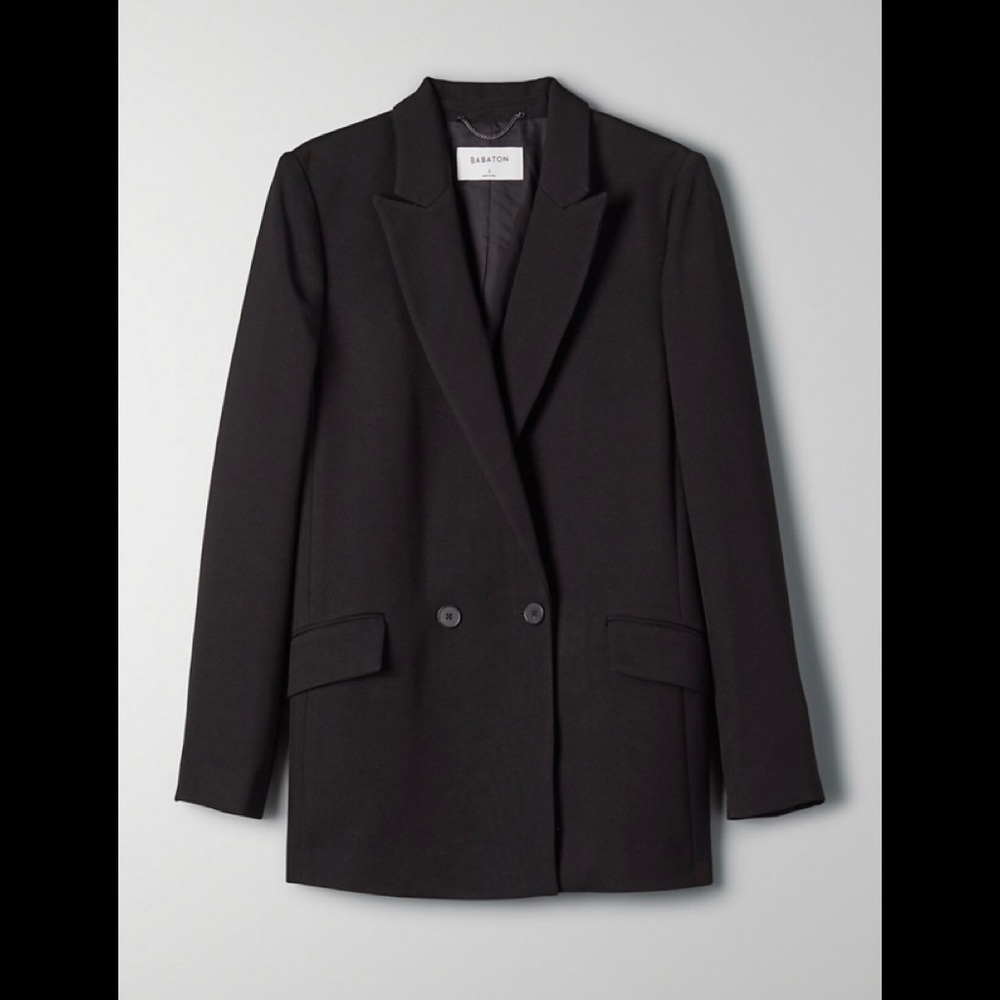 ISO Babaton Club Double Breasted Blazer Black (S)